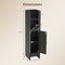 Slim Bathroom Storage Cabinet Narrow Floor Cabinet 8 Inch Wide Space Saving Organizer With Shelves